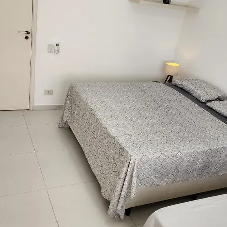 Apartamento Pe Na Areia Guaruja 3 Quartos 3 Banheiros Sala Cozinha Equipada Exterior photo
