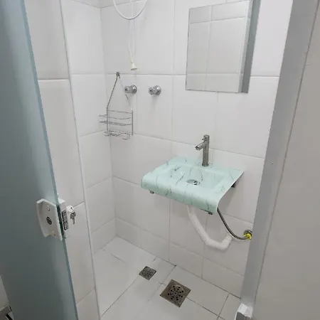 Apartamento Pe Na Areia Guaruja 3 Quartos 3 Banheiros Sala Cozinha Equipada Exterior photo